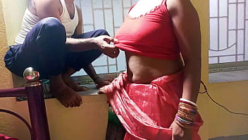 Bengali housewife seduces and has intense sex with an electrician in a village