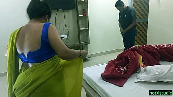 Amateur Indian man's steamy encounter with a hot hotel maid in Kolkata