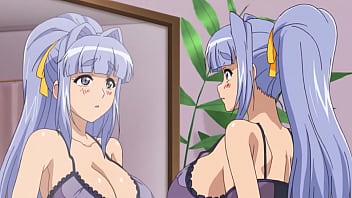 Watch as a busty milf gives a deepthroat blowjob in this uncensored anime hentai video